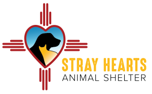 Stray Hearts Animal Shelter Adoption Logo