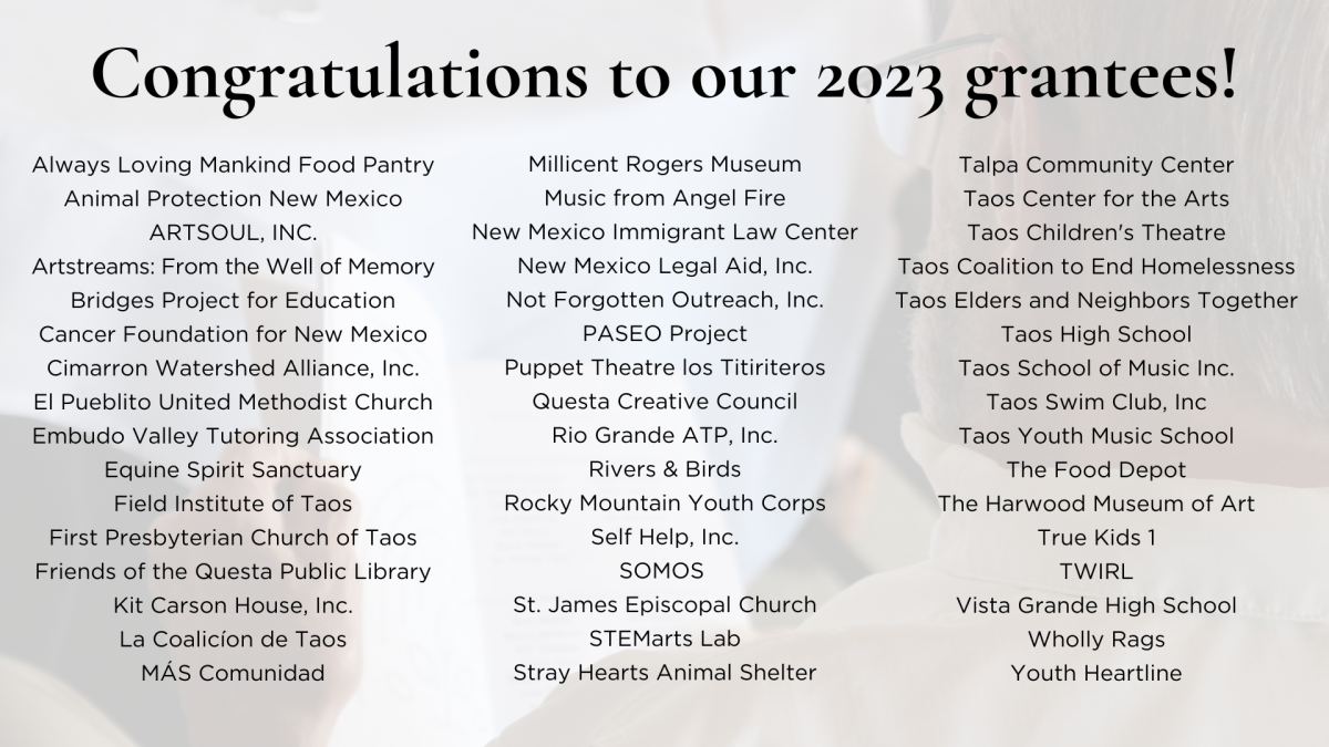 2023 Impact Grantees 2023 Impact Grantees