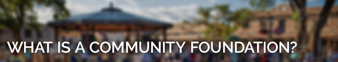 What is a community foundation header What is a community foundation header