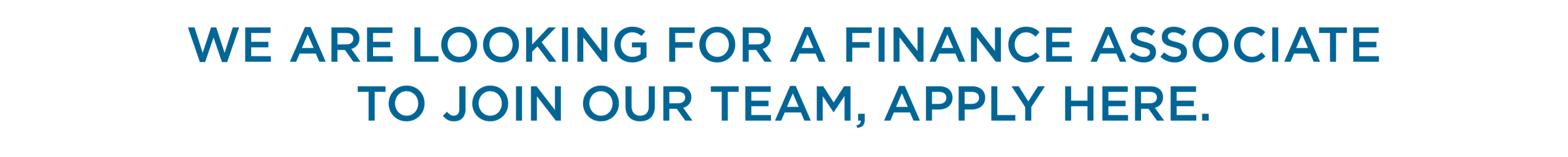 Banner for Website - Finance Associate